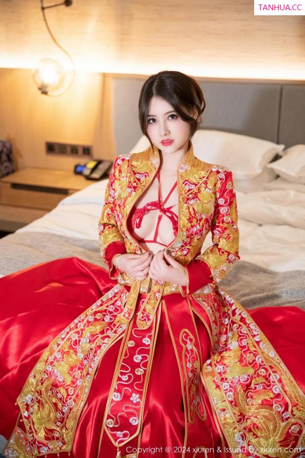 陈诗诗 诗诗 [XiuRen]高清写真图 2024.11.22 No.9494 诗诗kiki 美腿新娘第21张图片